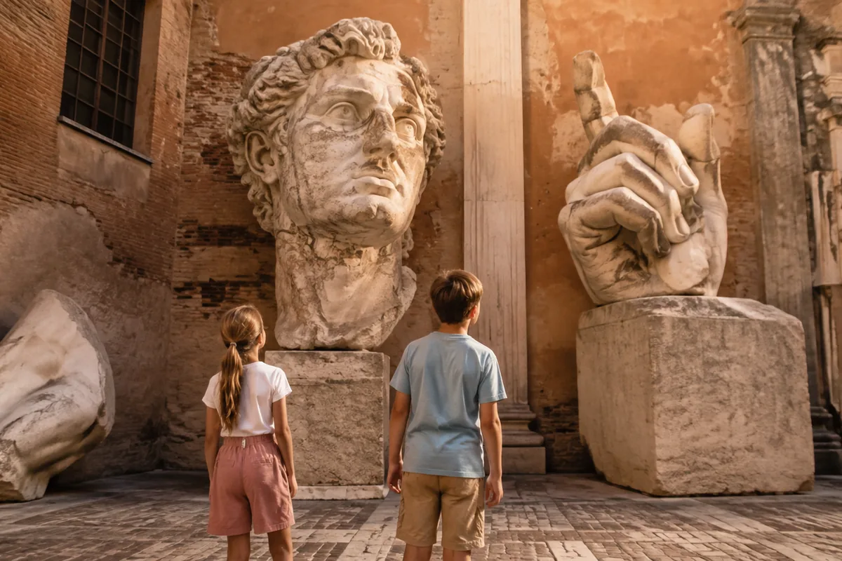 Roma: visita privata a tema Percy Jackson ai Musei Capitolini