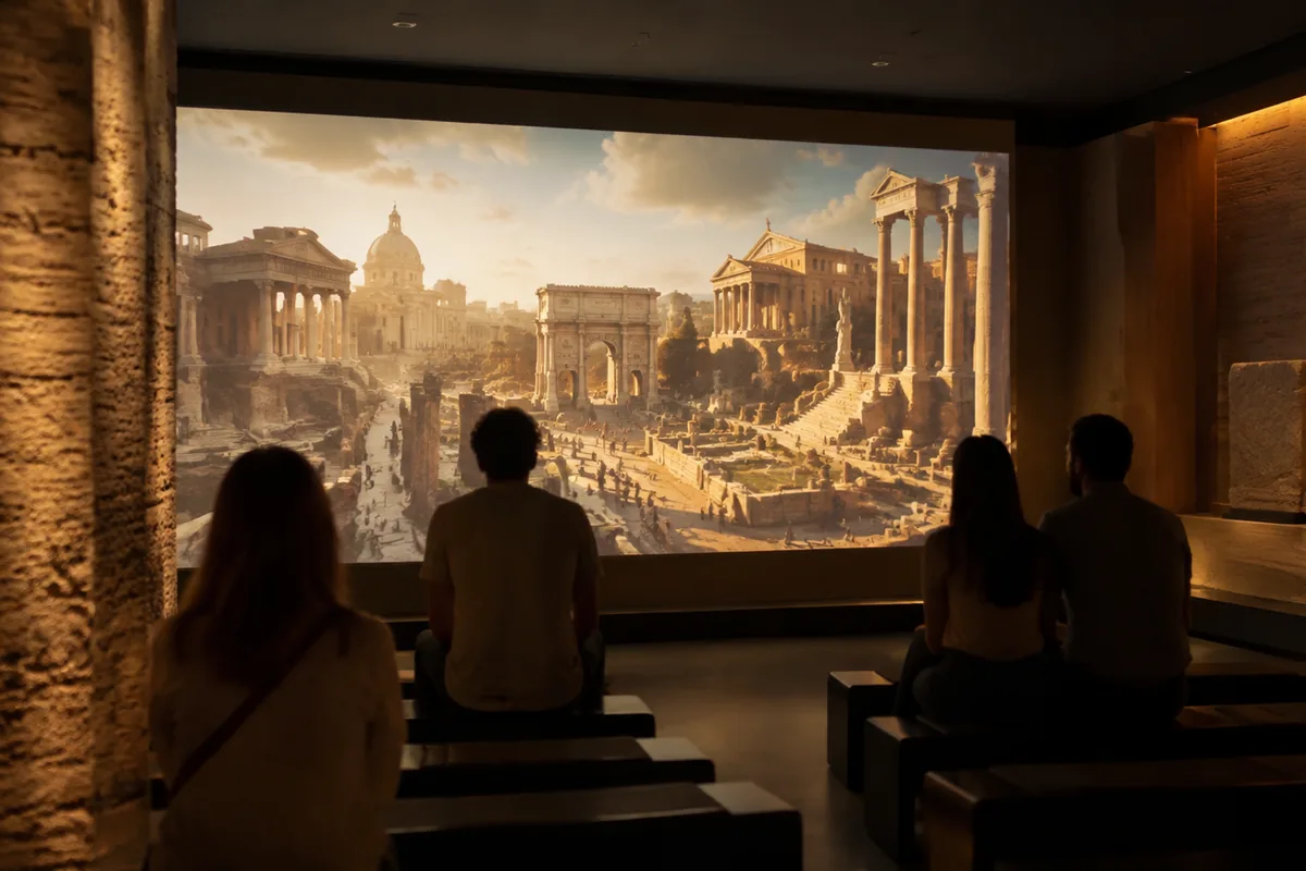 Roma: esperienza ai Musei Capitolini con video multimediale
